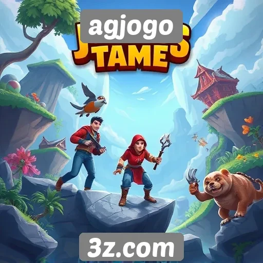 Lançamento de novos jogos no site agjogo